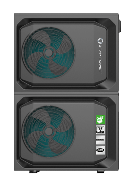 Gram Power R32 ısı pompası - ön görünüm
